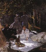 Edouard Manet Dejeuner sur l'herbe(The Picnic) oil